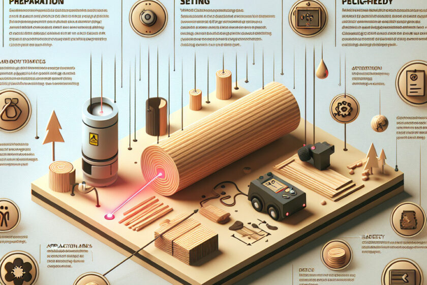 Laserreinigung von Holz in der Holzdielenbodenherstellung