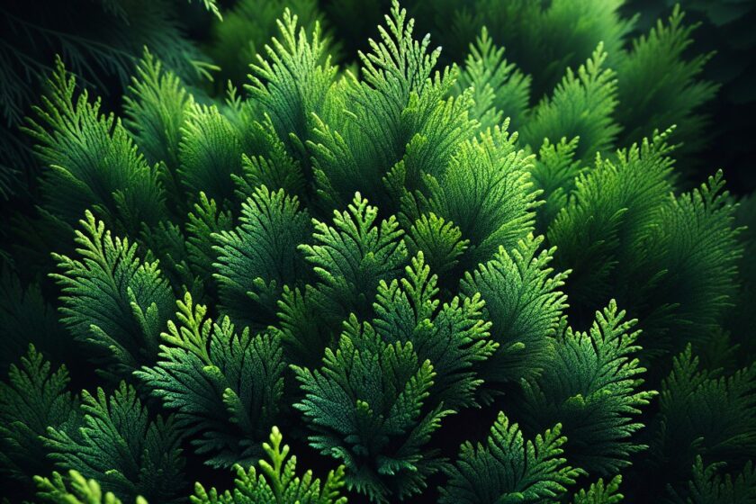 Die Rolle von Thuja smaragd in der nachhaltigen Gartenarbeit.